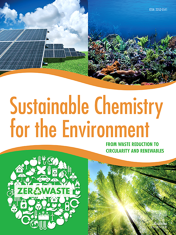Go to journal home page - Sustainable Chemistry for the Environment